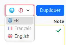 cms switch multilingue